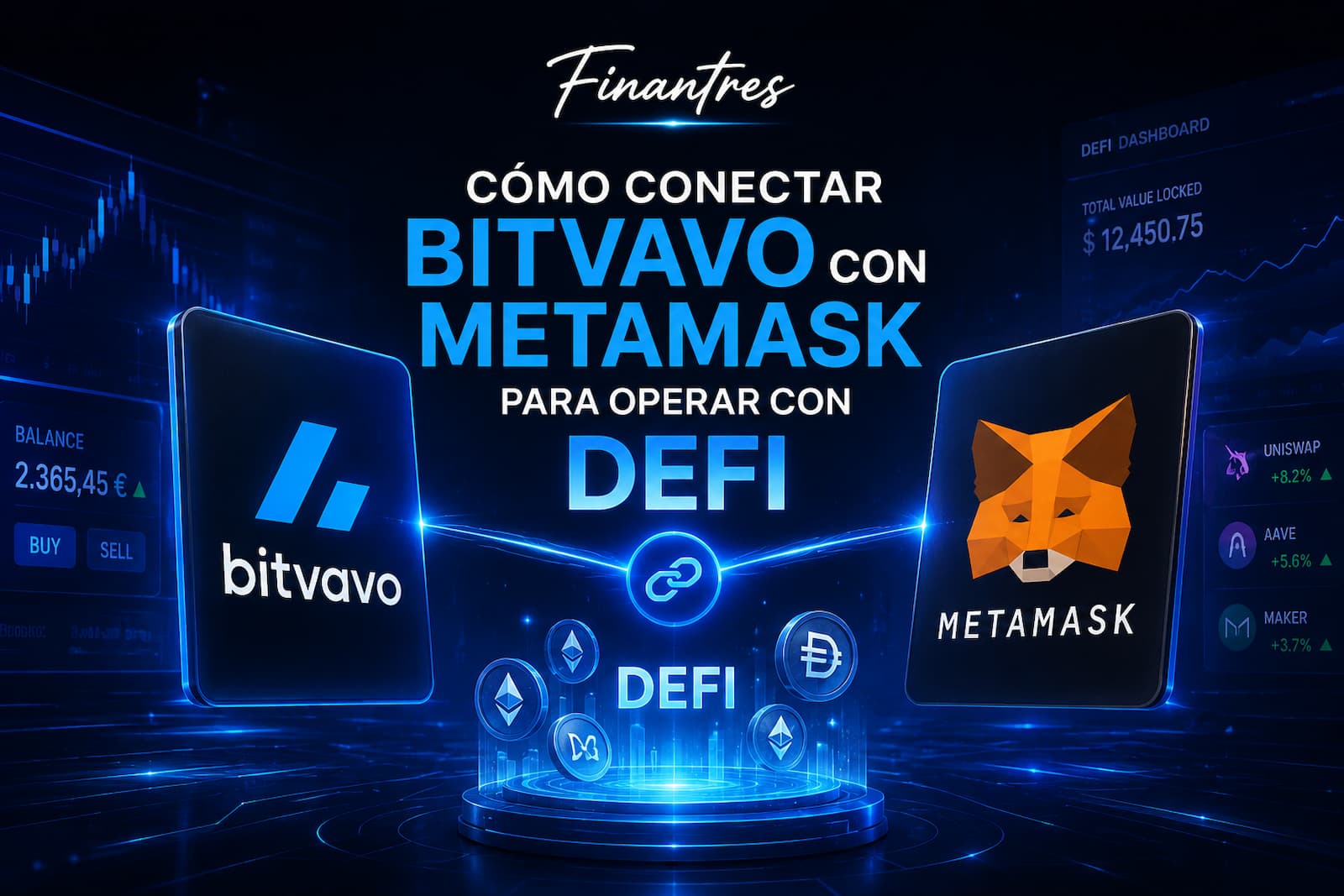 Cómo conectar Bitvavo con MetaMask para operar con DeFi