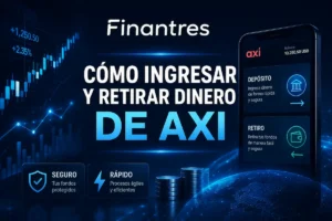 Cómo ingresar y retirar dinero de Axi
