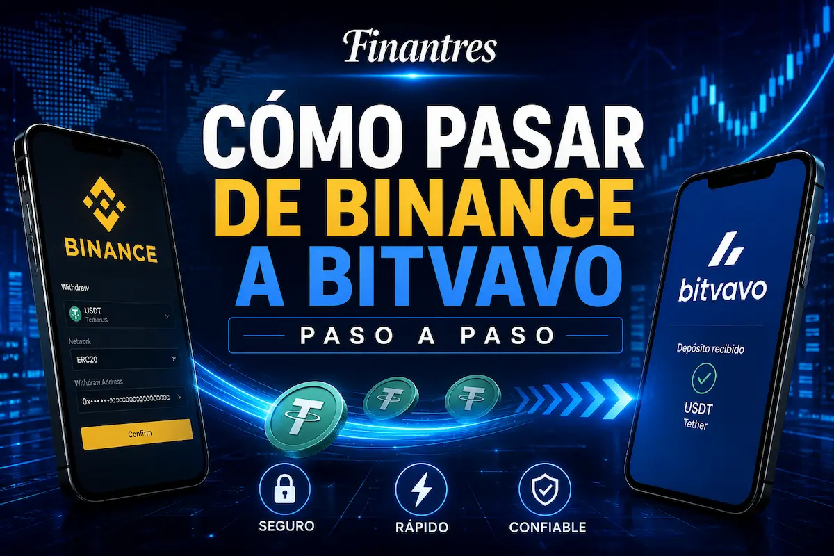 Cómo pasar de Binance a Bitvavo paso a paso