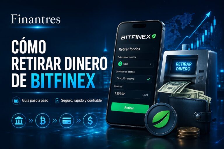 Cómo retirar dinero de Bitfinex
