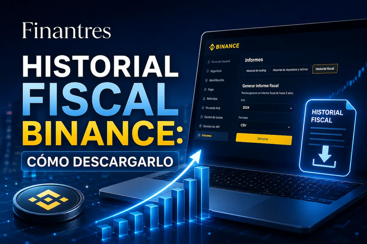 Cómo descargar el historial fiscal y los extractos de Binance