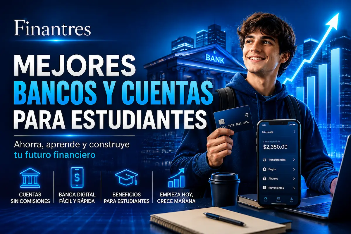 Mejores bancos y cuentas para estudiantes