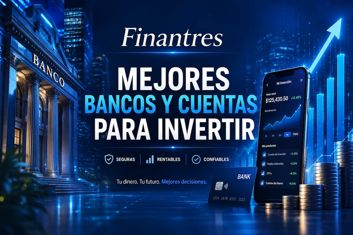 Mejores bancos y cuentas para invertir