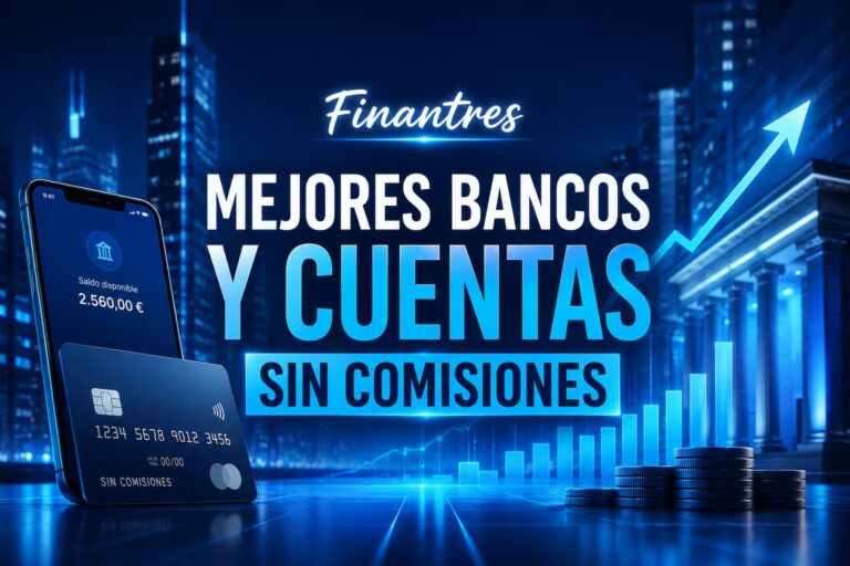 Mejores bancos y cuentas sin comisiones