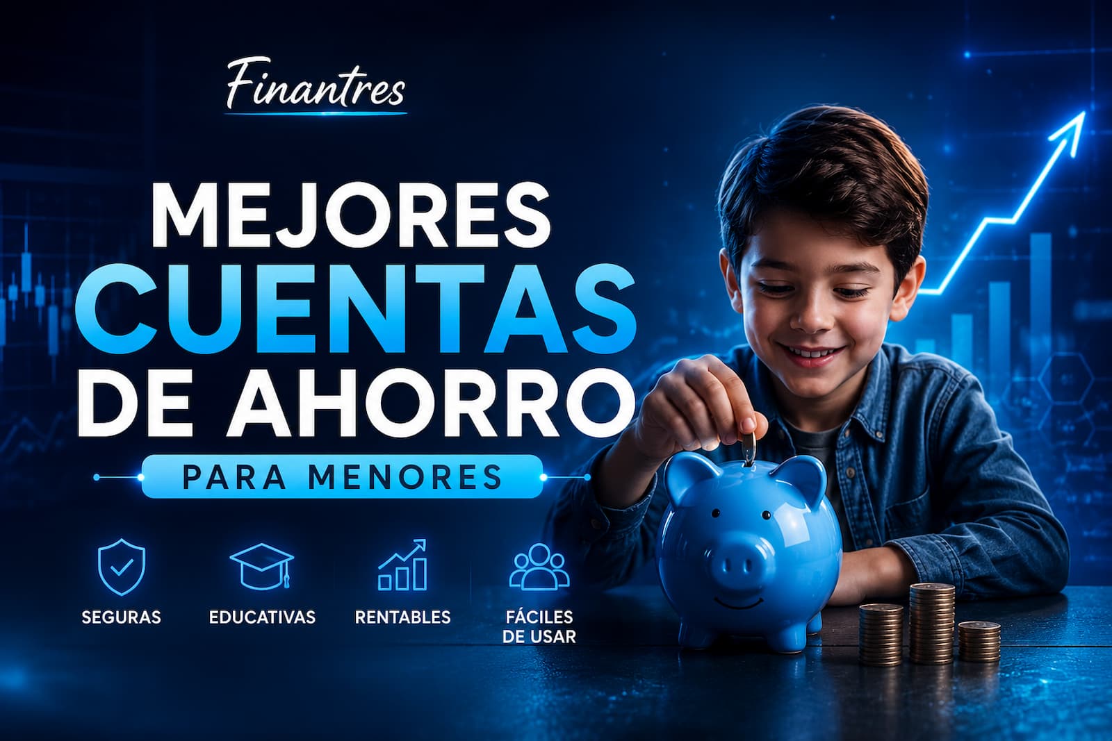Mejores cuentas de ahorro para menores