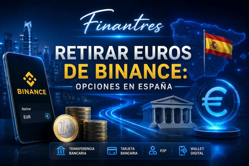 Retirar euros de Binance opciones en España