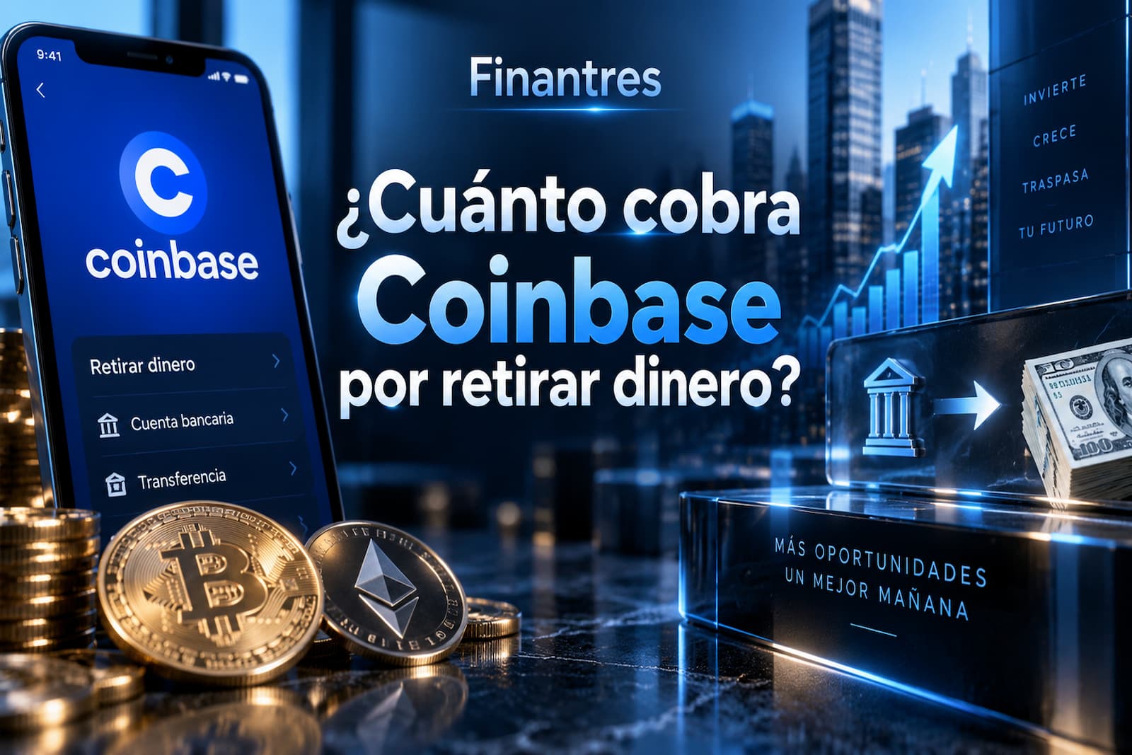 Cuánto cobra Coinbase por retirar dinero