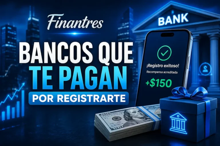 Bancos que te pagan por registrarte