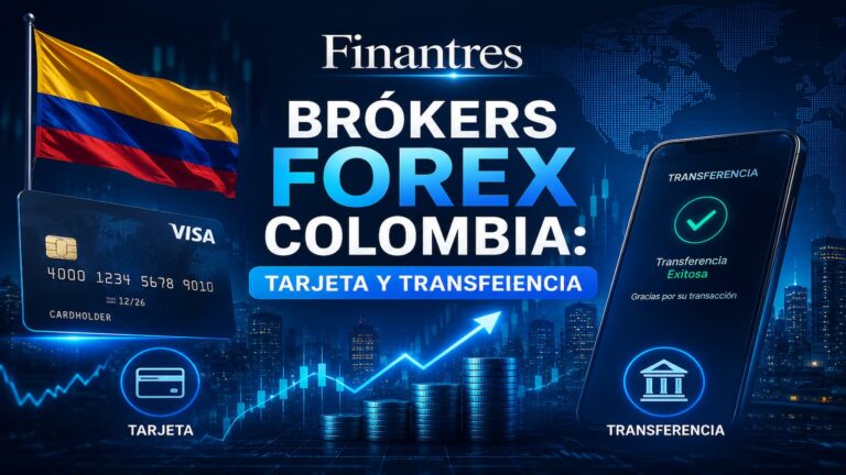 Brókers Forex Colombia tarjeta y transferencia