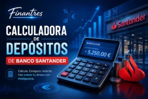 Calculadora de depósitos de Banco Santander