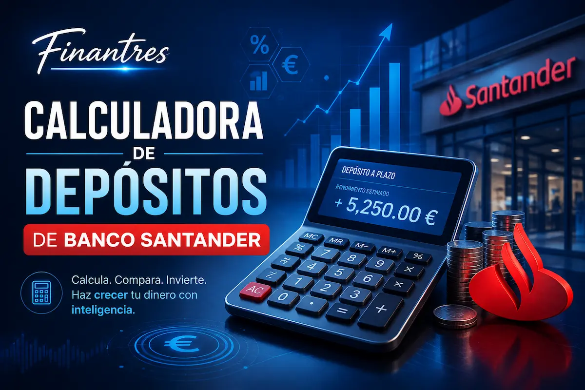 Calculadora de depósitos de Banco Santander