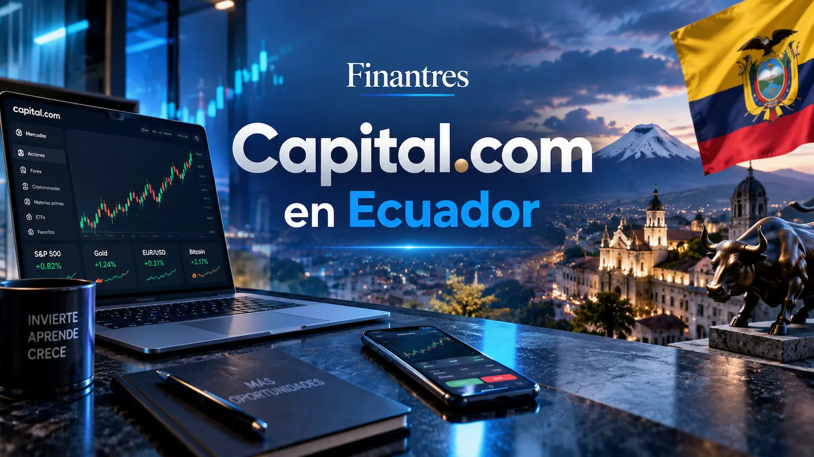 Capital.com en Ecuador: opiniones, regulación y cómo abrir una cuenta