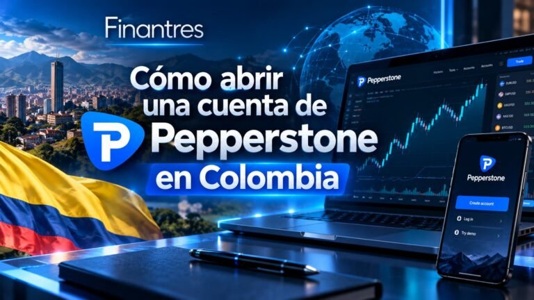 Cómo abrir una cuenta de Pepperstone en Colombia