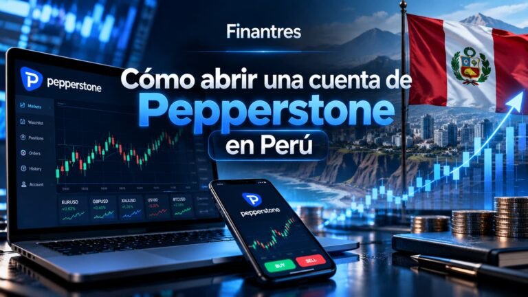 Cómo abrir una cuenta de Pepperstone en Perú