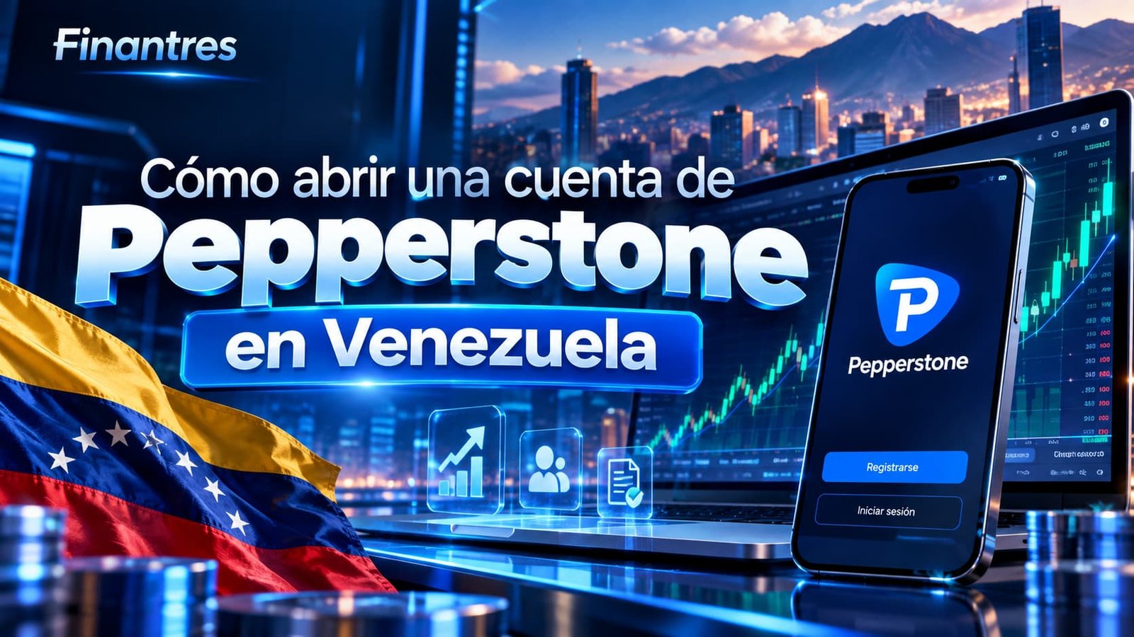 Cómo abrir una cuenta de Pepperstone en Venezuela paso a paso