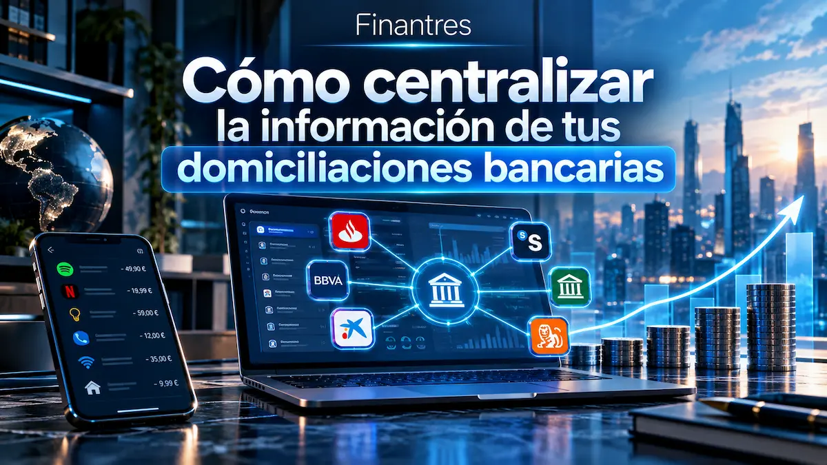 Cómo centralizar la información de tus domiciliaciones bancarias