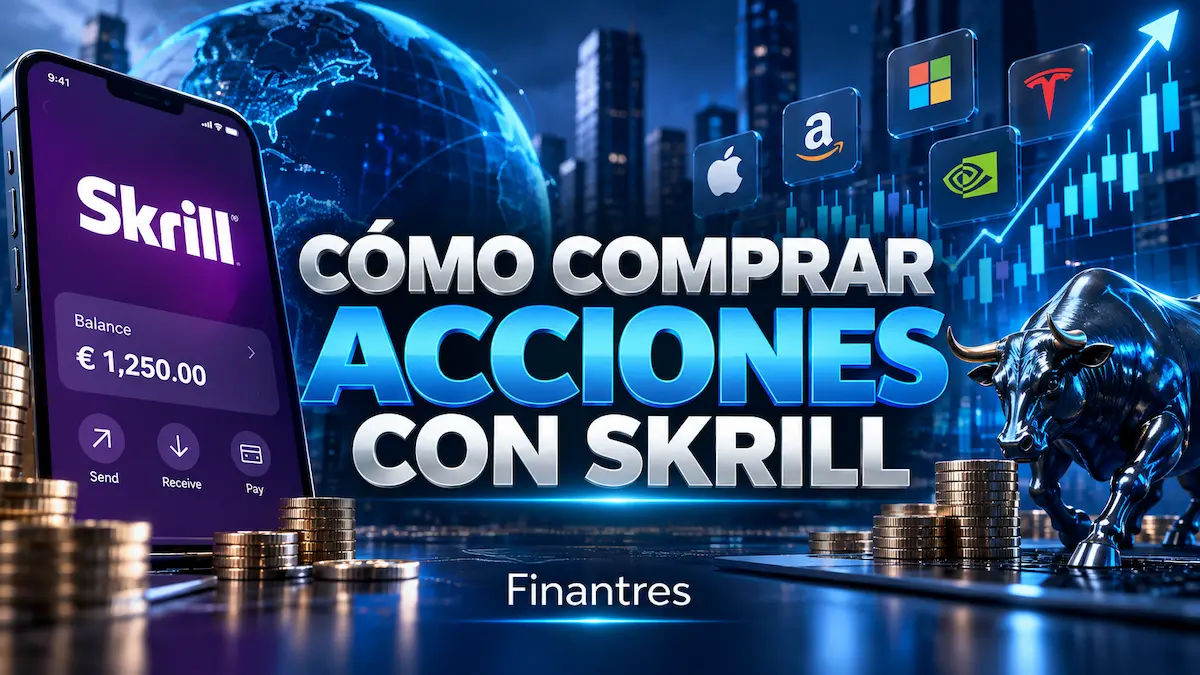 Cómo comprar acciones con Skrill