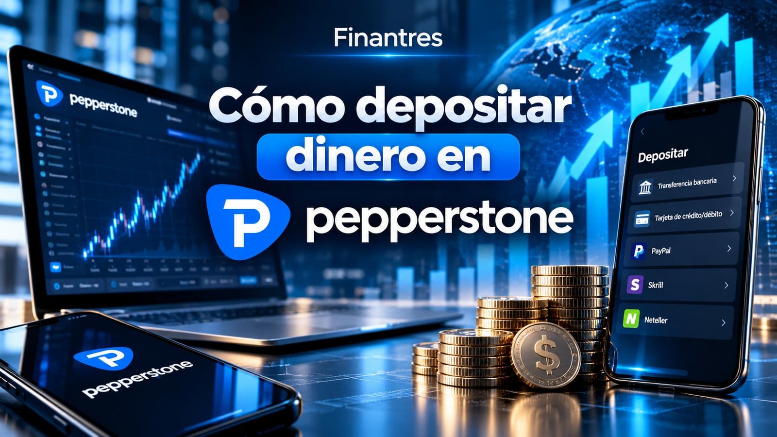 Cómo depositar dinero en Pepperstone