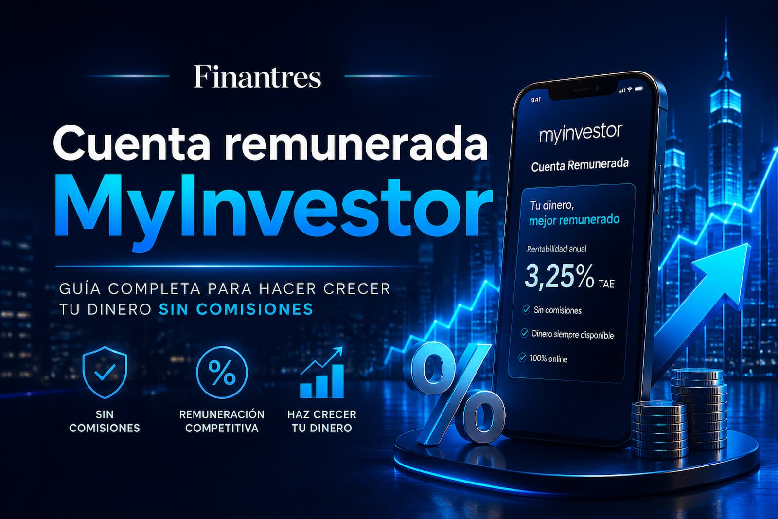 Cuenta remunerada MyInvestor
