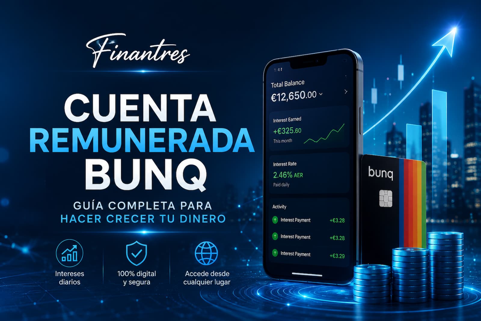 Cuenta remunerada bunq
