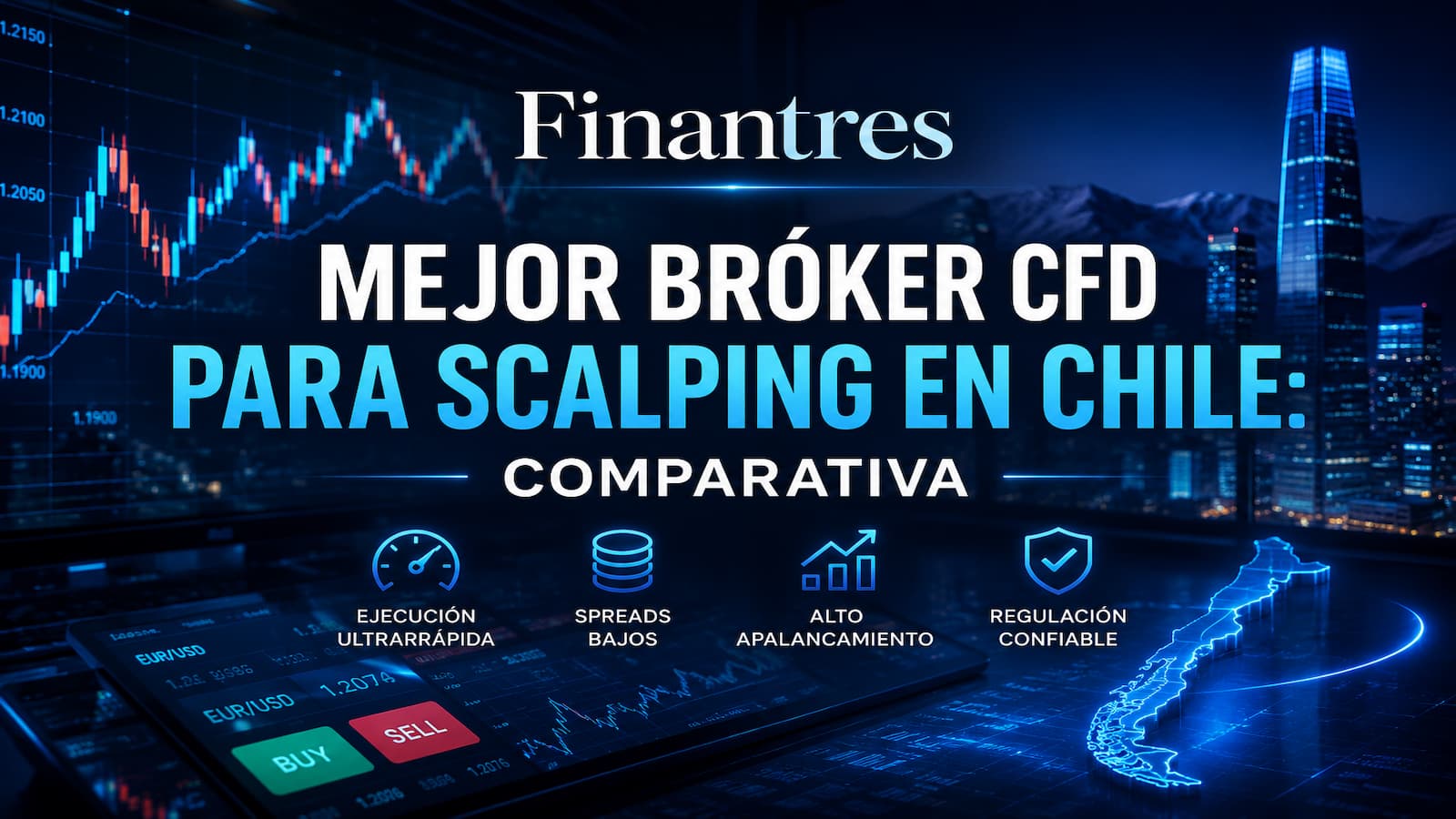 ¿Qué bróker de CFD ofrece mejor ejecución para scalping y alto volumen en Chile?