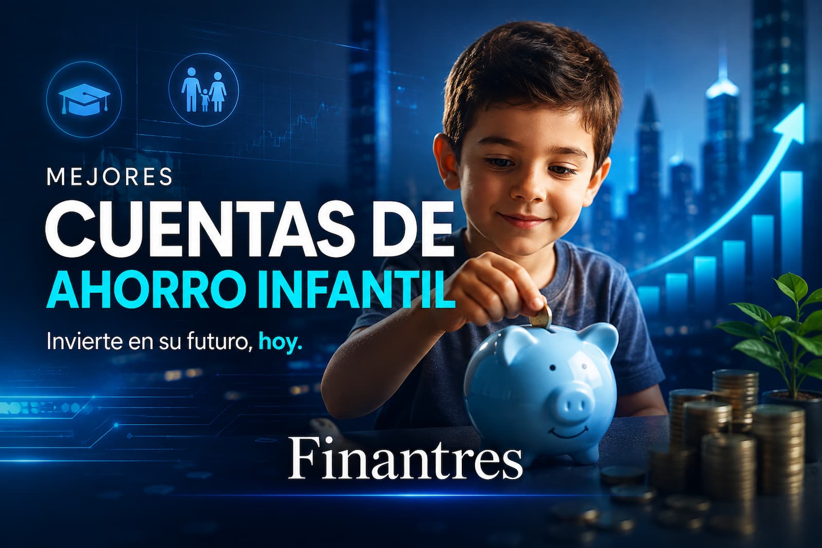 Mejores cuentas de ahorro infantil