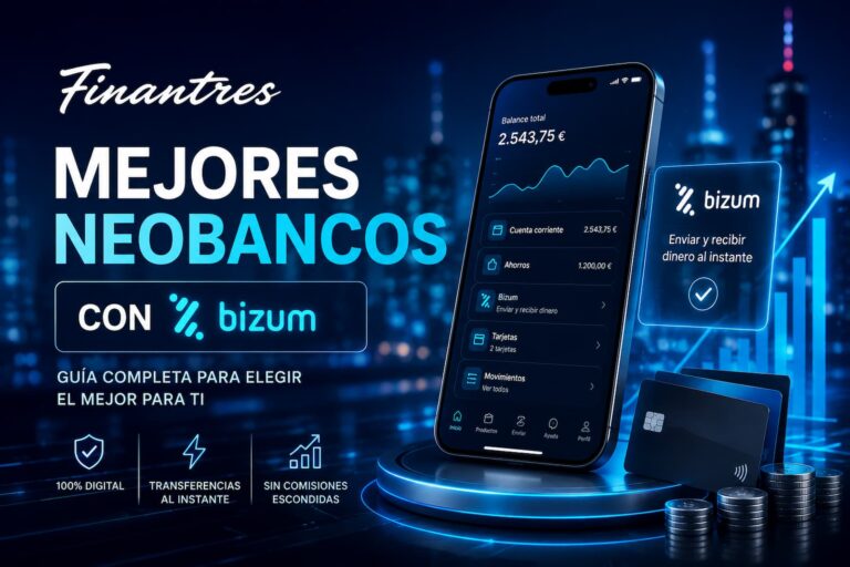 Mejores neobancos con Bizum