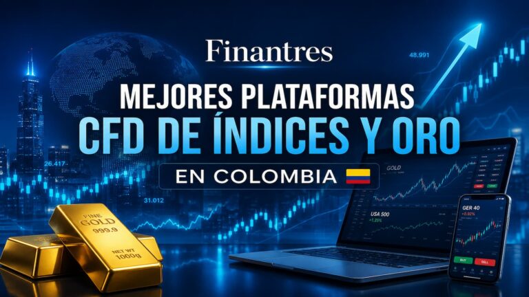 Mejores plataformas CFD de índices y oro en Colombia