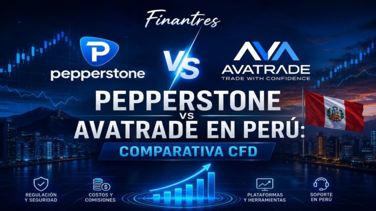 Pepperstone vs AvaTrade en Perú comparativa CFD