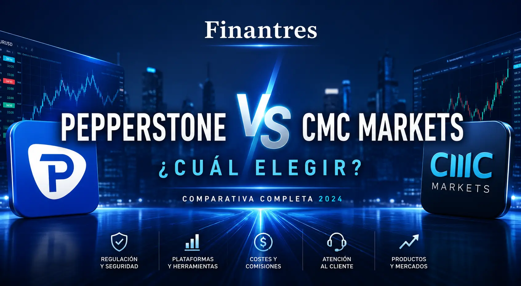 Pepperstone vs CMC Markets cuál elegir