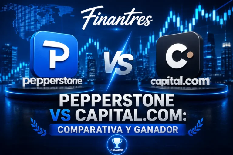 Pepperstone vs Capital com comparativa y ganador
