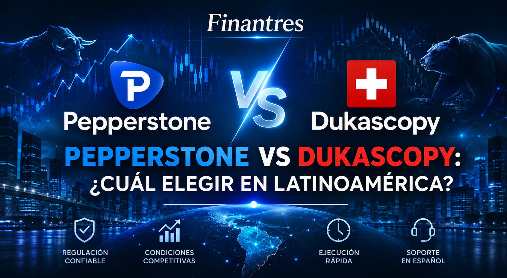 Pepperstone vs Dukascopy: ¿cuál es mejor para hacer trading en Latinoamérica?