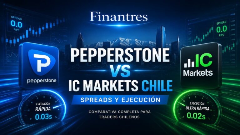 Pepperstone vs IC Markets Chile spreads y ejecución