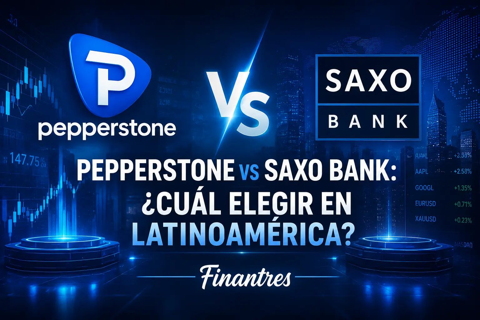 Pepperstone vs Saxo Bank: ¿cuál es mejor para trading en Latinoamérica?
