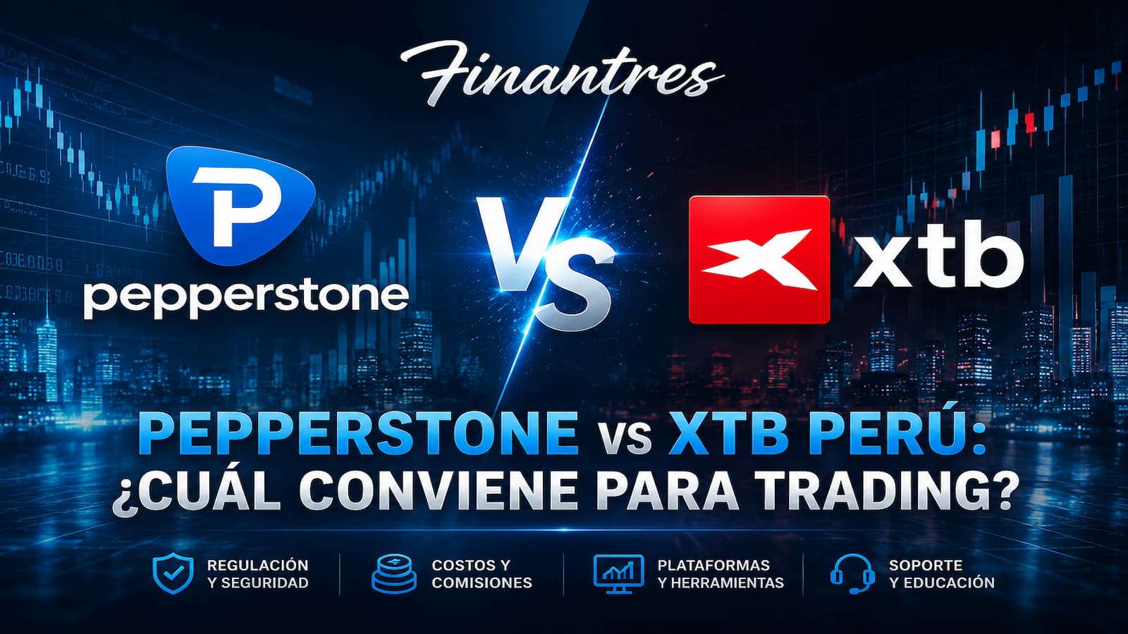 Pepperstone vs XTB Perú cuál conviene para trading