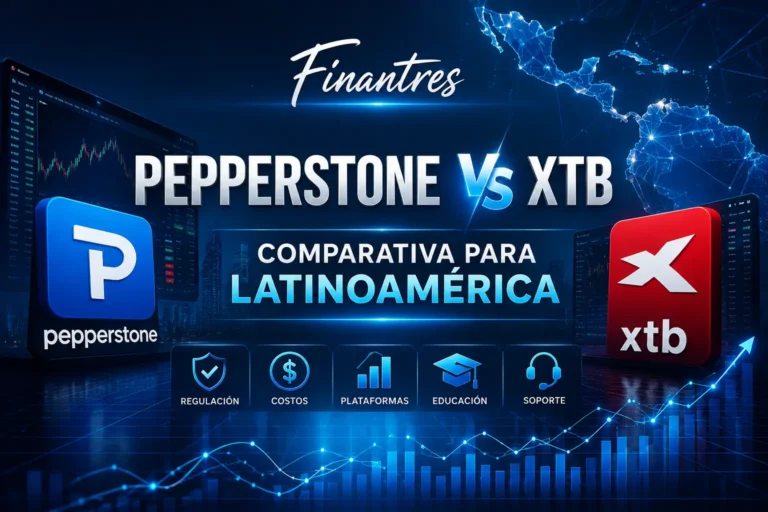 Pepperstone vs XTB comparativa para Latinoamérica