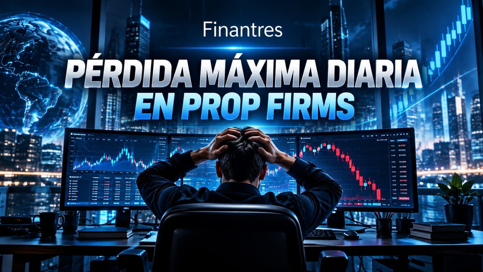 Pérdida máxima diaria en prop firms