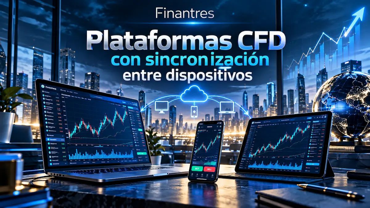 Plataformas CFD con sincronización entre dispositivos