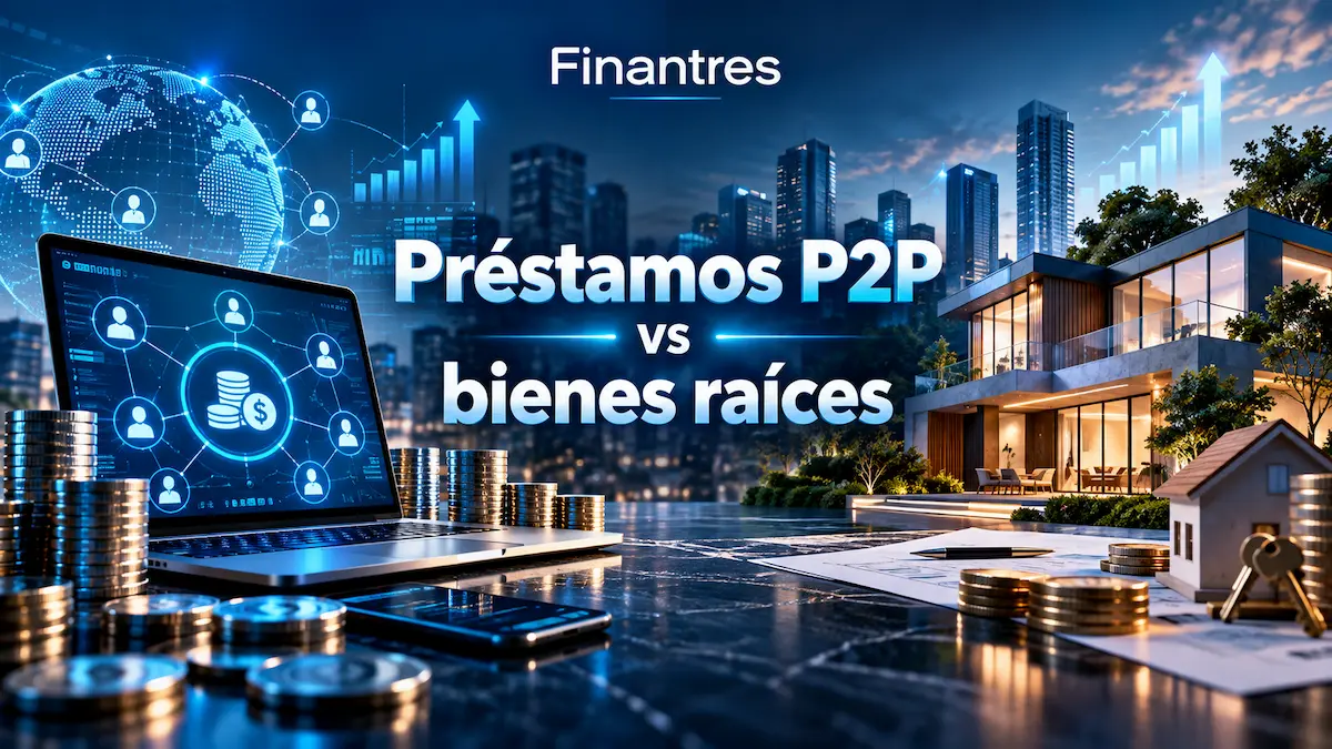 Préstamos P2P vs bienes raíces