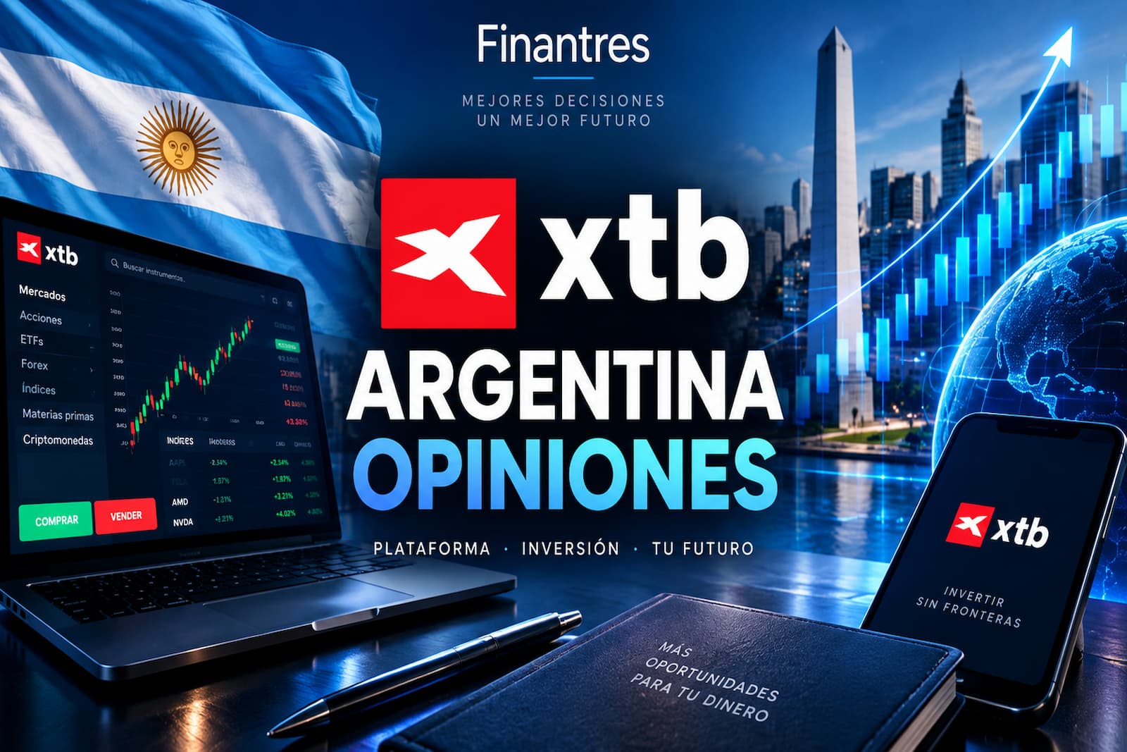 XTB en Argentina: opiniones, regulación y disponibilidad
