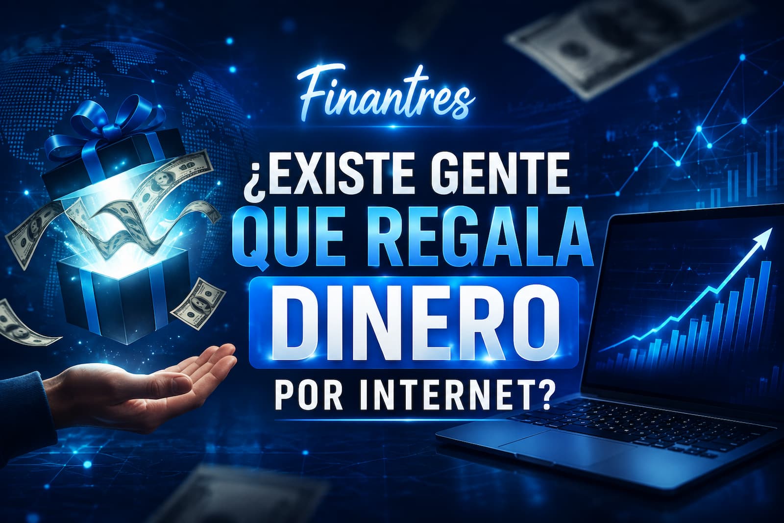 ¿Existe gente que regala dinero por Internet?