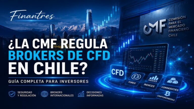 ¿La CMF regula brokers de CFD en Chile