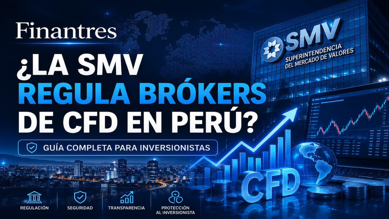 ¿La SMV regula a los brókers de CFD que operan en Perú?