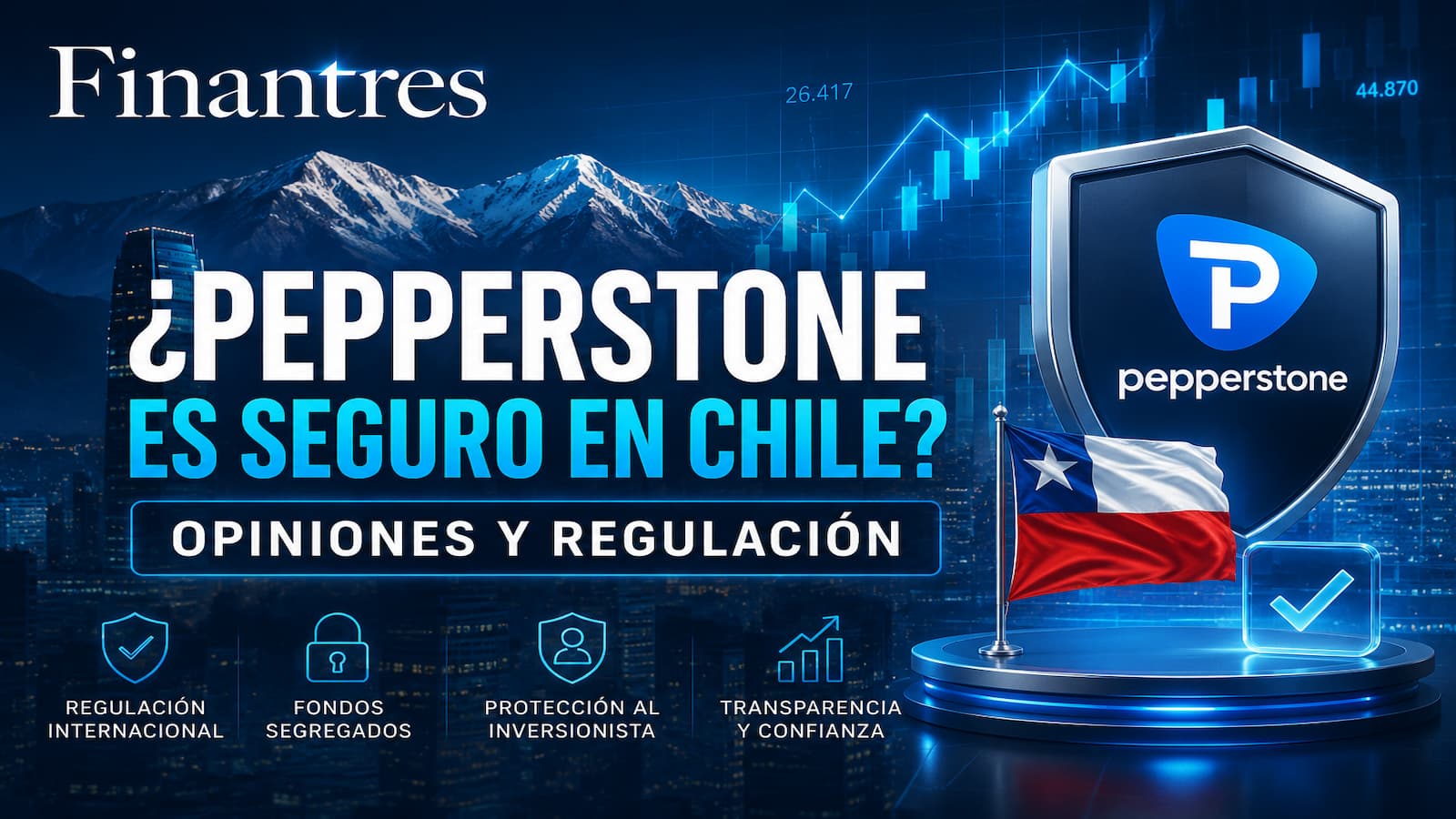 ¿Es seguro y confiable operar con Pepperstone desde Chile?