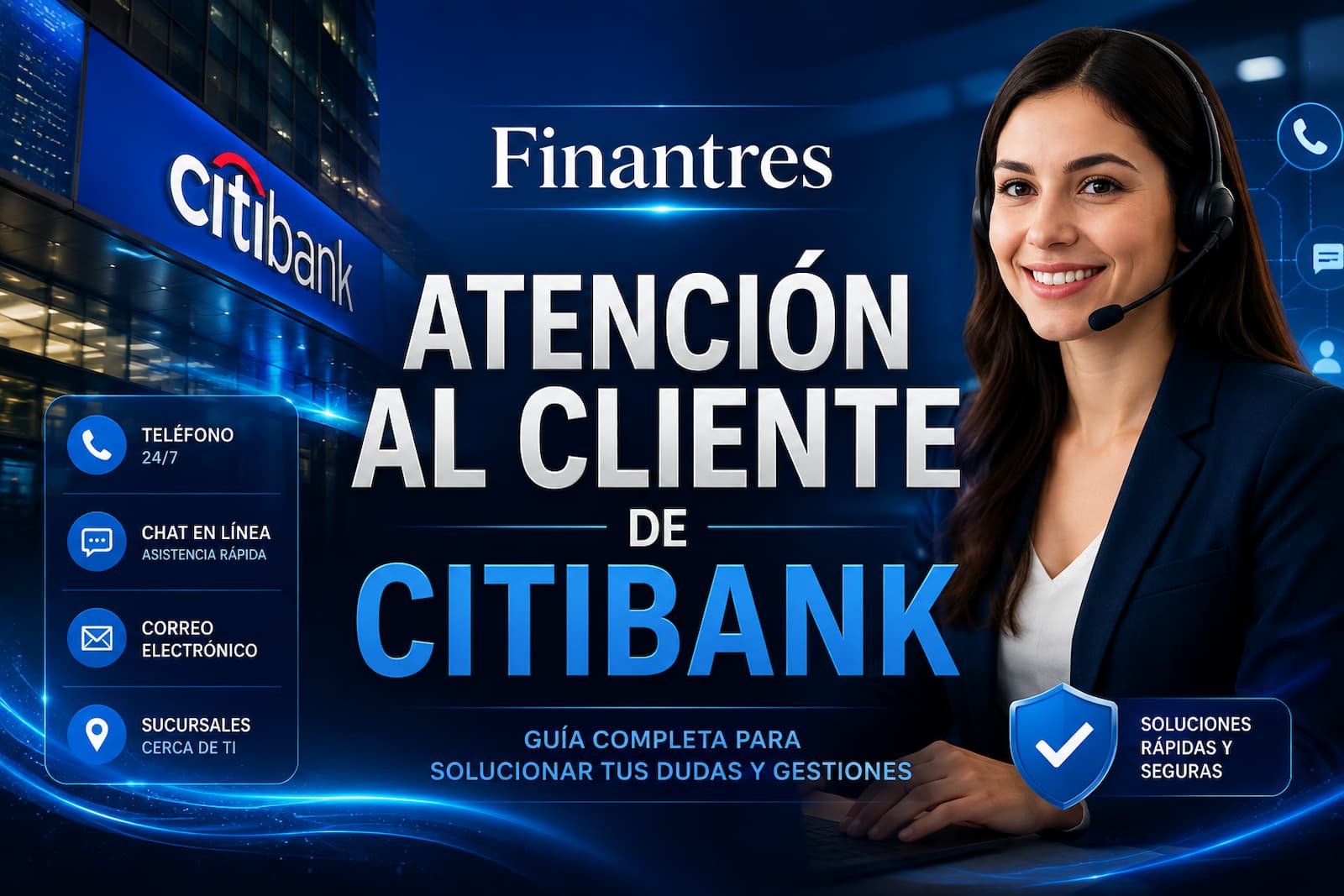 Atención al cliente y teléfonos gratuitos de Citibank