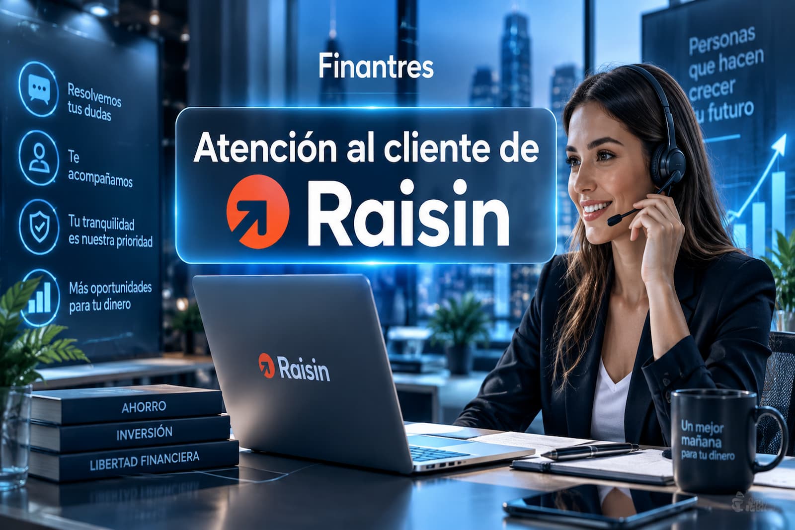Atención al cliente de Raisin