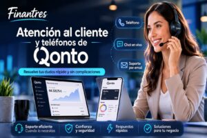 Atención al cliente y teléfonos de Qonto