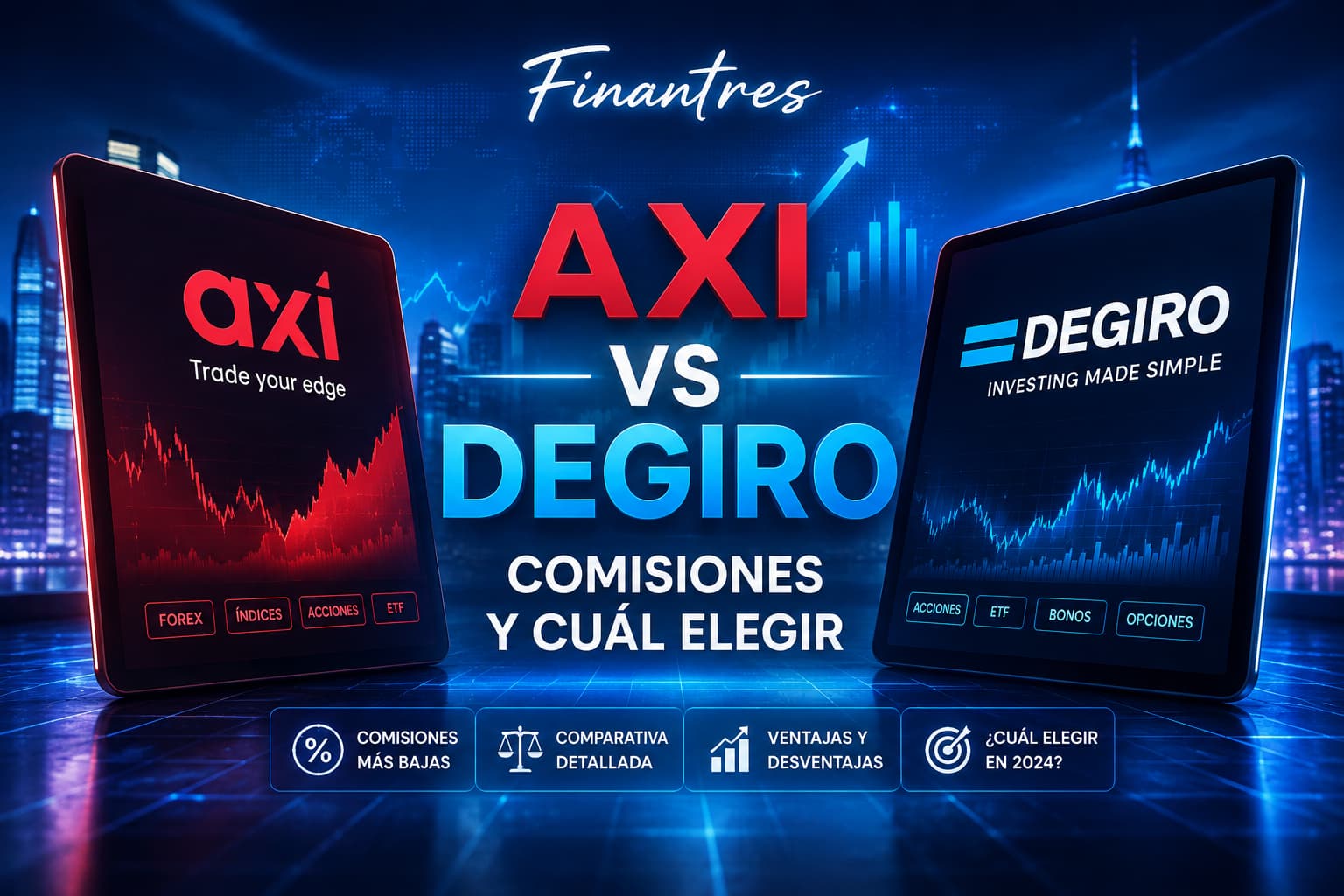 Axi vs DEGIRO: ¿qué bróker es mejor para ti en España?