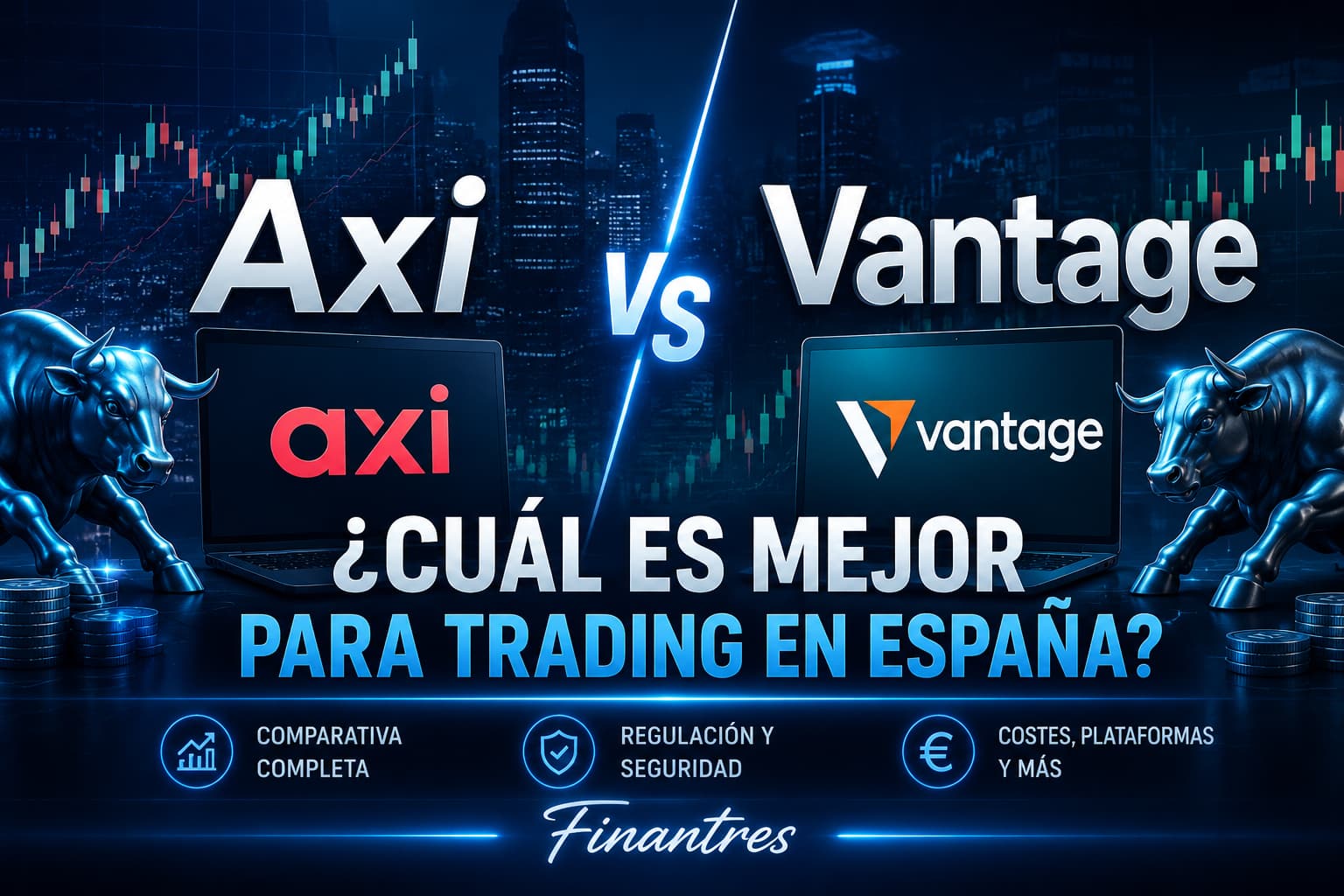 Axi vs Vantage: ¿cuál es mejor para hacer trading desde España?