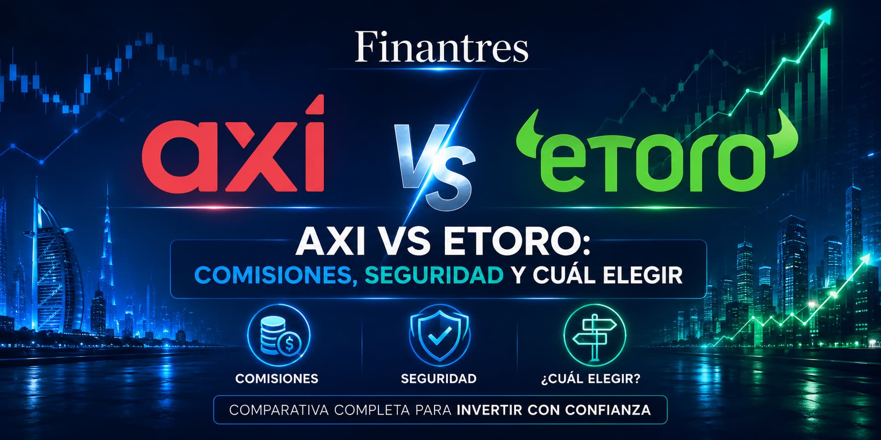 Axi vs eToro: ¿cuál es mejor para invertir o hacer trading desde España?